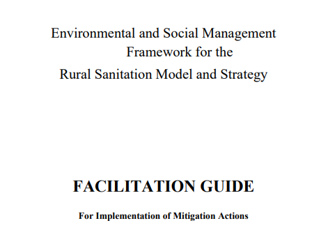 RSMS ESMF FACILITATION GUIDE
